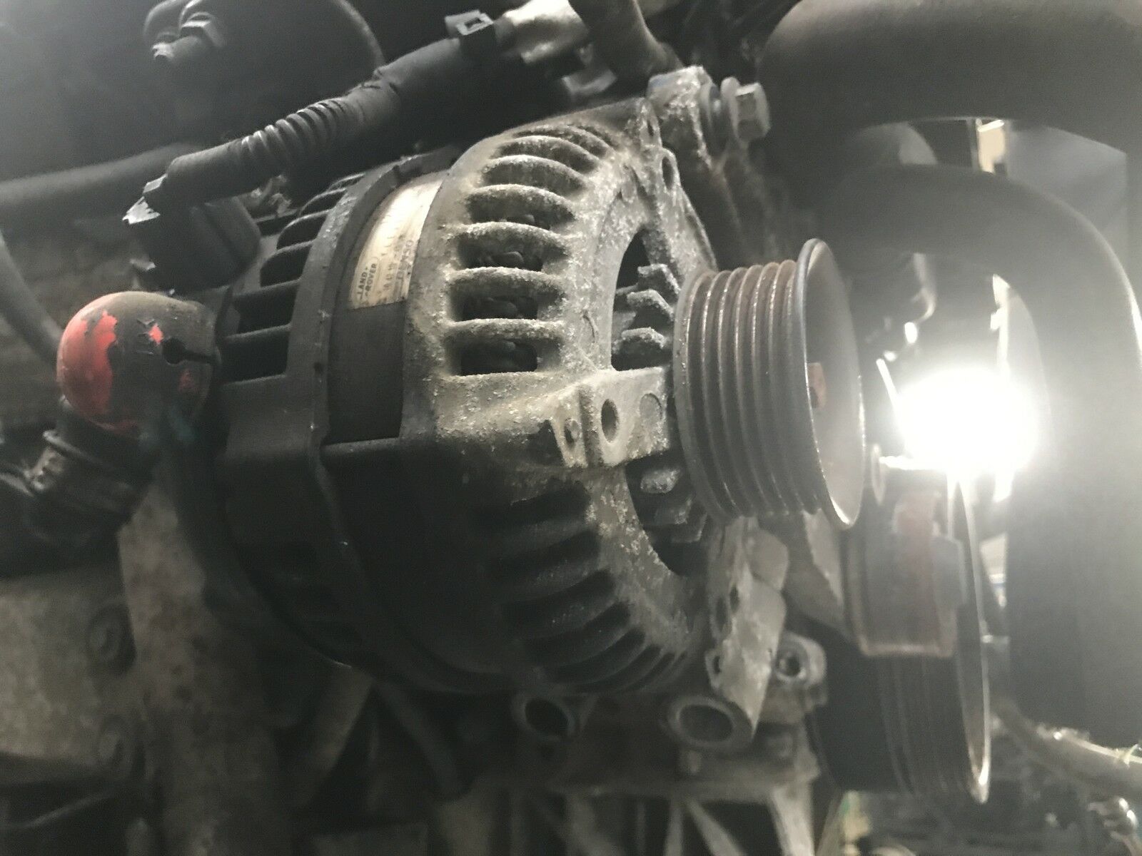 замена генератора на рендж ровере