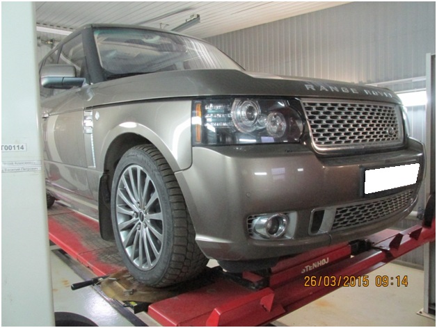 сход развал ленд ровер