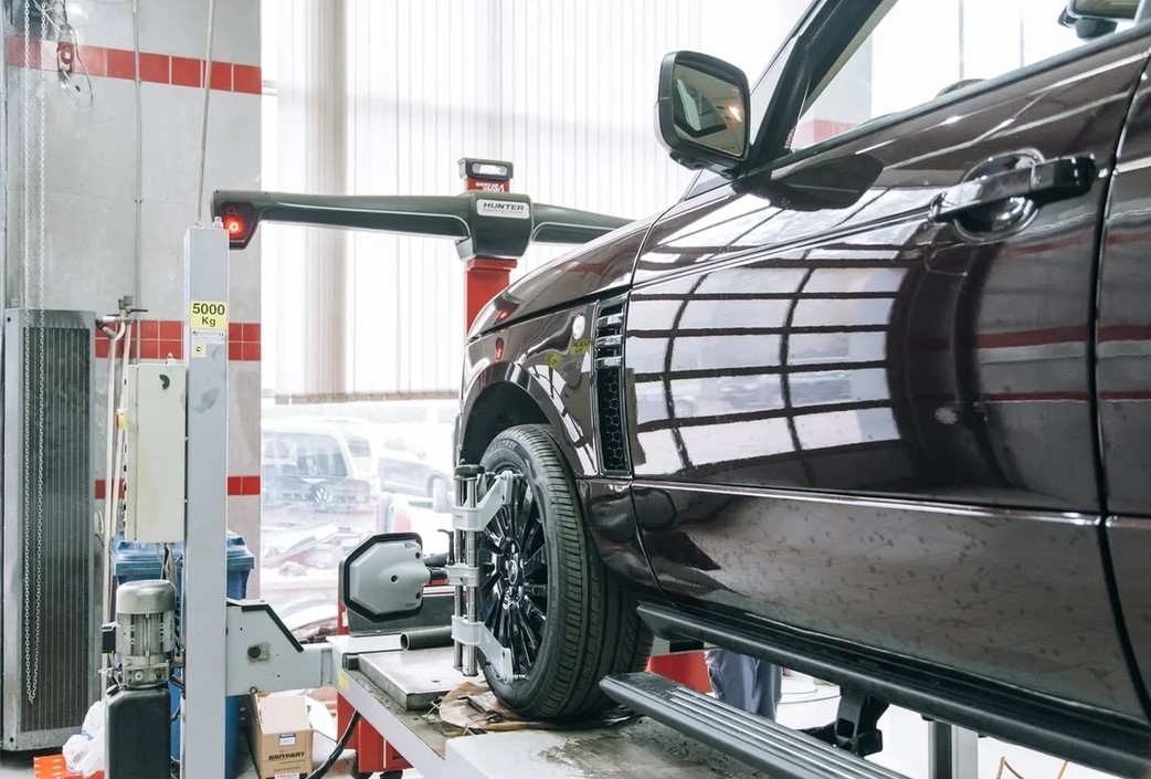 Сход развал Рендж Ровер